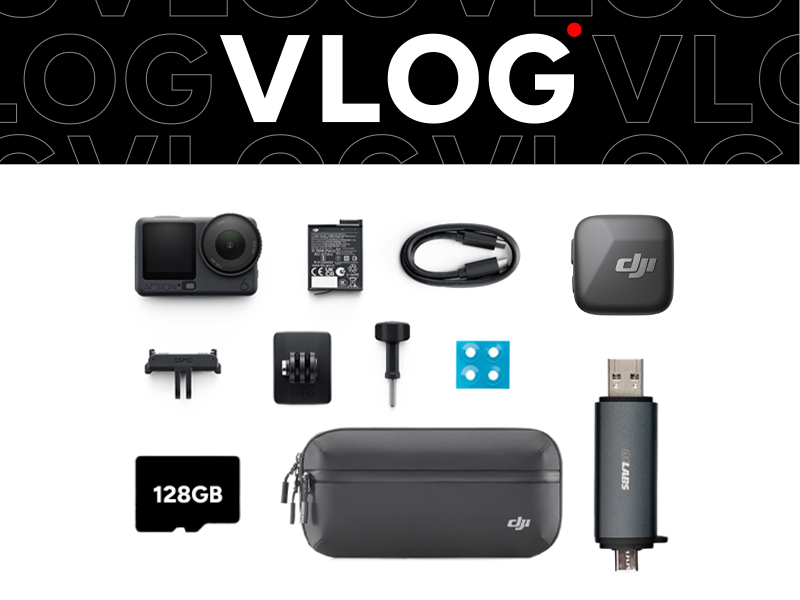 Osmo Action 6 Vlog Bundle (DJI Mic Mini)